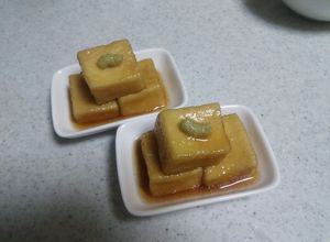 もっちり～生麩みたい♡高野豆腐の揚げ煮-レシピのメイン写真