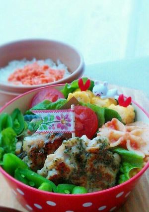 ささみバーグ　朝ラク♪お弁当おかず-レシピのメイン写真