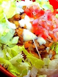 サルサを使ったタコライス☆豚ばら使用-レシピのメイン写真