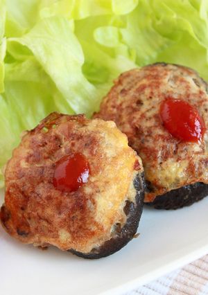 【元気豚】椎茸の肉詰め★簡単★-レシピのメイン写真