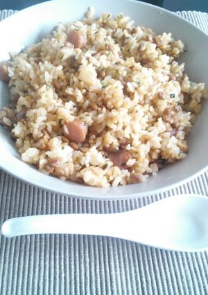 納豆チャーハン-レシピのメイン写真