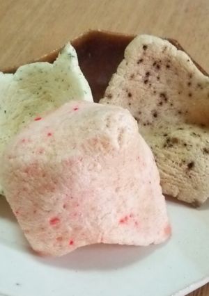 揚げずにレンジでかき餅-レシピのメイン写真