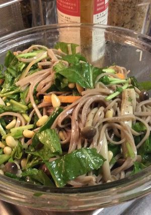 ベジタリアン蕎麦サラダ-レシピのメイン写真