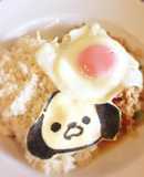 おむすびけん添えガパオライス