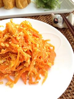 美味しい☆人参のタラコチーズ炒め♬-レシピのメイン写真