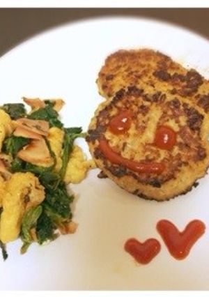 ヘルシー！ネギ香る豆腐ハンバーグ-レシピのメイン写真