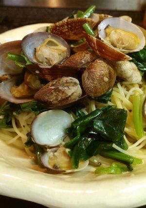 あさりとほうれん草のシンプルパスタ-レシピのメイン写真