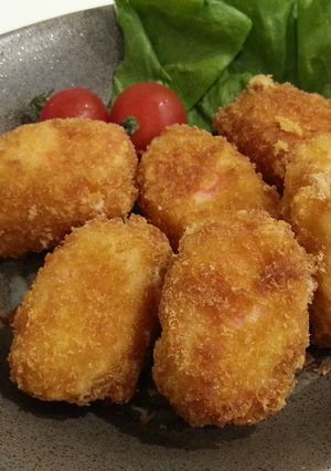 なるとのチーズ挟みフライ-レシピのメイン写真