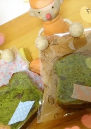 抹茶☆小豆のパウンドケーキ-レシピのメイン写真