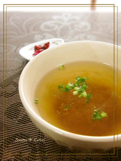簡単☆お湯を注いで〜なめ茸のお吸い物-レシピのメイン写真