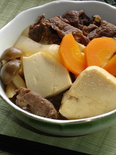 ちゃちゃっと肉豆腐-レシピのメイン写真