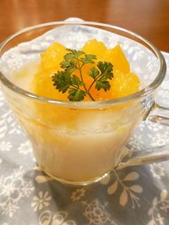 カルピス寒天-レシピのメイン写真