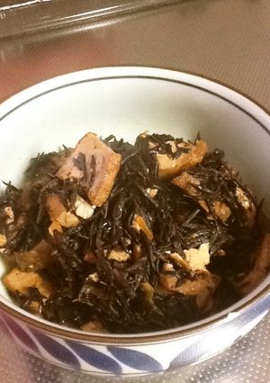 ひじきと厚揚げ煮-レシピのメイン写真