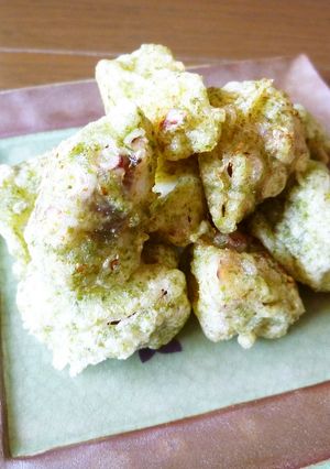 たこの天ぷら（青のり風味）-レシピのメイン写真