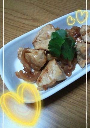 子供に人気!!胸肉の味噌バタ炒め♥-レシピのメイン写真