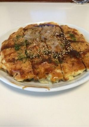 山芋たっぷり関西風★お好み焼き-レシピのメイン写真