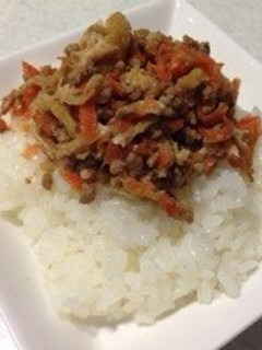 簡単。給食の子ぎつね寿し-レシピのメイン写真