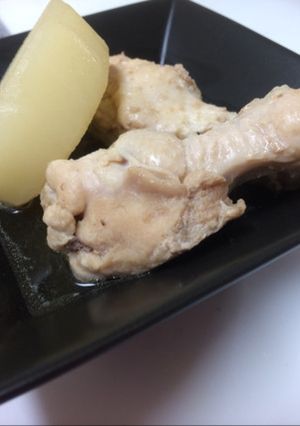 シャトルシェフで大根と手羽元の煮物-レシピのメイン写真