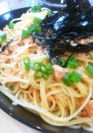 簡単☆ランチにも♪和風タラコパスタ-レシピのメイン写真