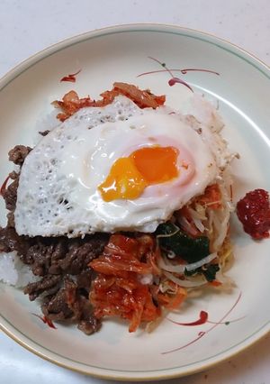 子どもから大人まで♪簡単ビビンバ丼-レシピのメイン写真