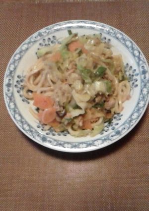 野菜たっぷり焼きうどん-レシピのメイン写真
