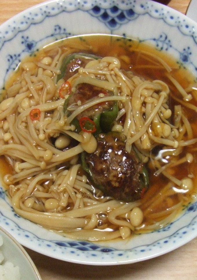 ピーマンの肉詰　和風あんかけ-レシピのメイン写真