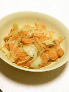 玉ねぎ人参のカレー炒め-レシピのメイン写真