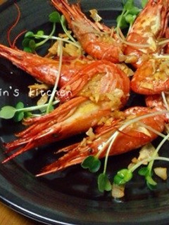 パパッと5分で♡海老のオイル焼き-レシピのメイン写真