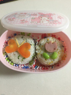 お弁当に簡単♪チューリップおにぎり-レシピのメイン写真