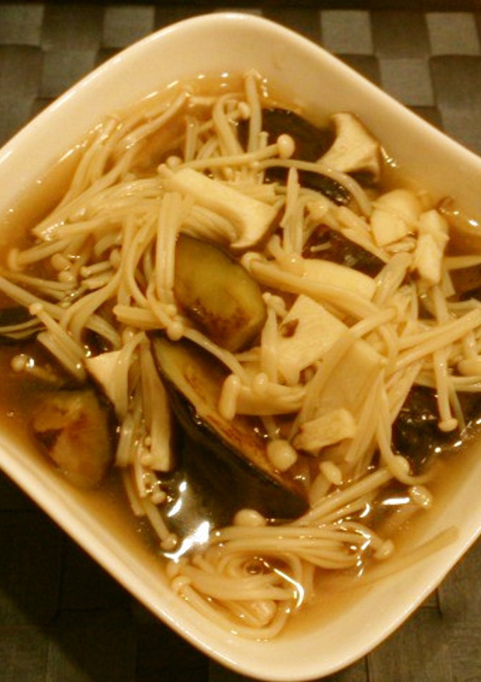 ◆簡単＆美味♡焼き茄子のきのこあんかけ◆-レシピのメイン写真