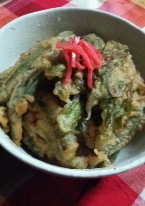 残り物の天ぷらで天丼-レシピのメイン写真