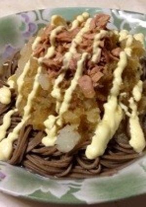 簡単ヘルシー！大根とツナのヘルシー蕎麦♪-レシピのメイン写真