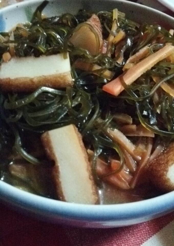 昆布とさつま揚げの煮物-レシピのメイン写真