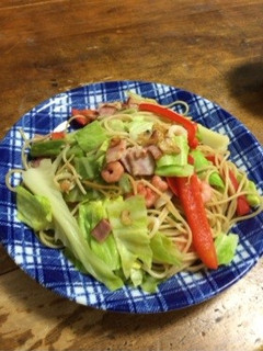 蒸し春キャベツの和風パスタ-レシピのメイン写真