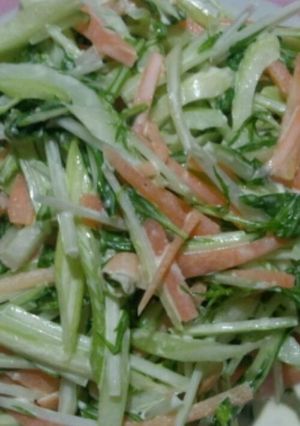 セロリの味噌マヨネーズ-レシピのメイン写真