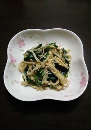 簡単！えのきのたまごとじ-レシピのメイン写真
