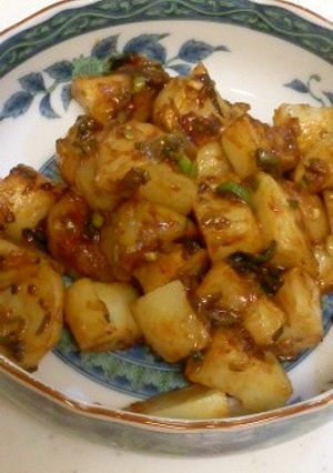 じゃが芋のねぎ味噌まみれ-レシピのメイン写真
