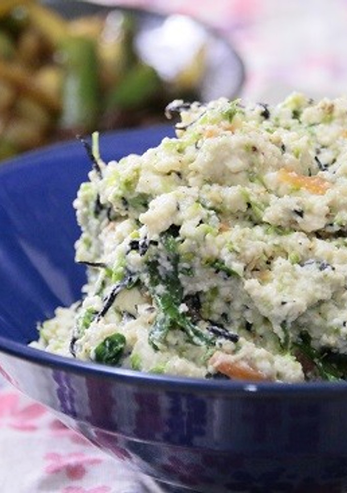 菜の花と野菜たっぷり白和え-レシピのメイン写真