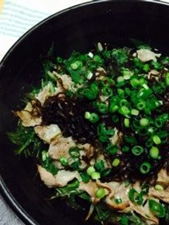 水菜と豚肉の塩昆布タジン鍋-レシピのメイン写真