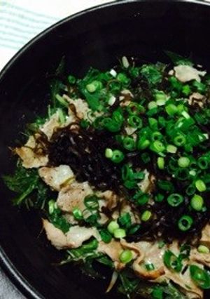 水菜と豚肉の塩昆布タジン鍋-レシピのメイン写真