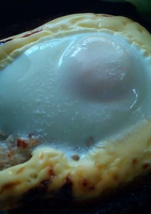 目玉トースト-レシピのメイン写真