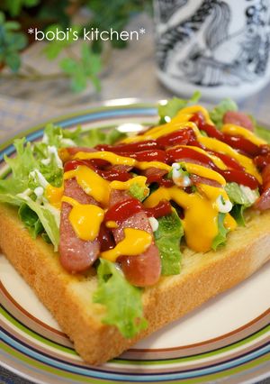 ＊ホットドッグトースト＊-レシピのメイン写真
