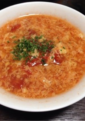 超！カンタン！一缶丸ごとトマトスープ-レシピのメイン写真