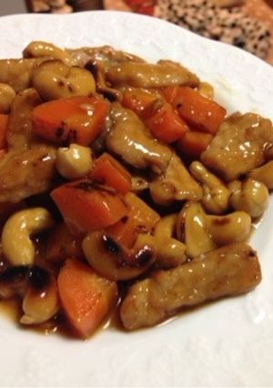 豚肉とカシューナッツの甘酢炒め-レシピのメイン写真