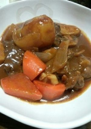 すね肉のビーフシチュー-レシピのメイン写真
