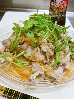 豚しゃぶとせん切り大根のドレッシングがけ-レシピのメイン写真