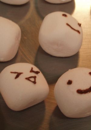 ニコニコマシュマロくん。。-レシピのメイン写真