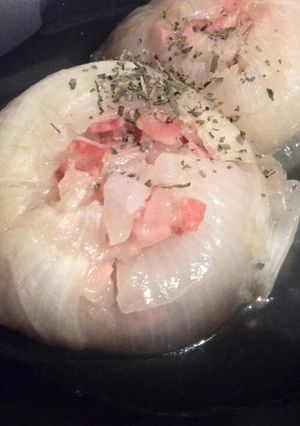 ﾄｰﾛﾄﾛ❤まるごと新玉ねぎのｺﾝｿﾒ煮-レシピのメイン写真