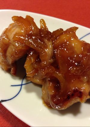 チキンの柚子ジャム煮-レシピのメイン写真