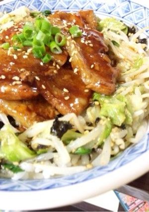 誰でも簡単★男が喜ぶ焼肉丼！-レシピのメイン写真